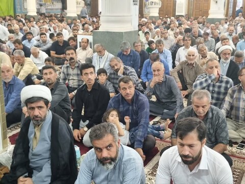 نماز جمعه برازجان به روایت تصویر