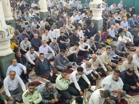 نماز جمعه برازجان به روایت تصویر