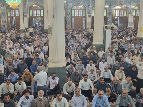 نماز جمعه برازجان به روایت تصویر