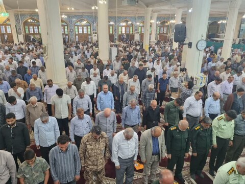 نماز جمعه برازجان به روایت تصویر