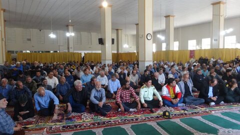 تصاویر/ اقامه نماز جمعه شهرستان هادیشهر