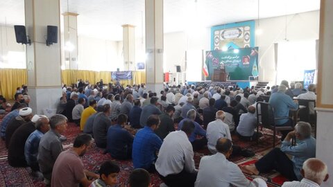 تصاویر/ اقامه نماز جمعه شهرستان هادیشهر