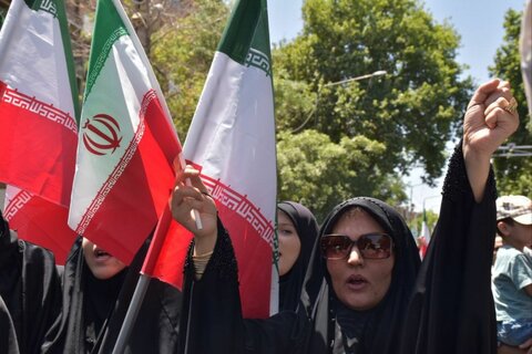 تصاویر/راهپیمایی «جمعه خشم و نصر» در سنندج