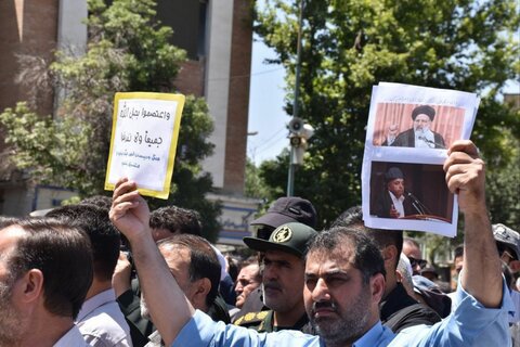 تصاویر/راهپیمایی «جمعه خشم و نصر» در سنندج