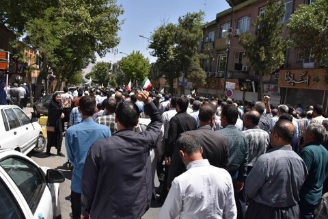 تصاویر/راهپیمایی «جمعه خشم و نصر» در سنندج
