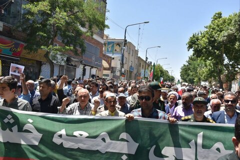 تصاویر/راهپیمایی «جمعه خشم و نصر» در سنندج
