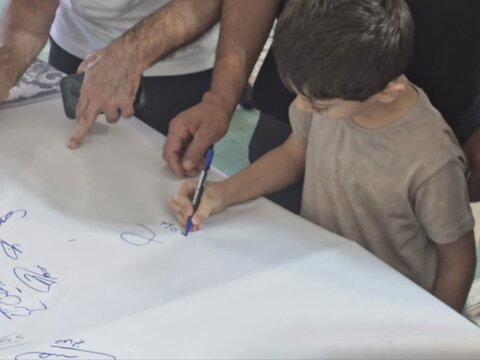 تصاویر/ امضای بیانیه محکومیت تجاوزات رژیم صهیونیستی و حمایت از رهبر انقلاب و نیروهای نظامی در نماز جمعه های اهل سنت آذربایجان غربی