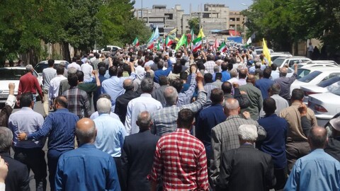 تصاویر/ راهپیمایی جمعه های نصر و خشم در هادیشهر