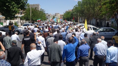 تصاویر/ راهپیمایی جمعه های نصر و خشم در هادیشهر