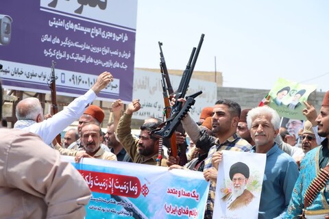 تصاویر/حماسه حضور کردم انقلابی رامهرمز