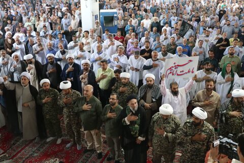 تصاویر اقامه نماز جمعه و راهپیمایی جمعه خشم در بروجرد