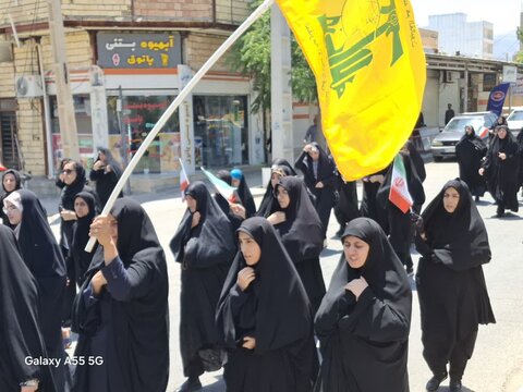 تصاویر/ برگزاری راهپیمایی جمعه های خشم و نصر شهرستان بدره