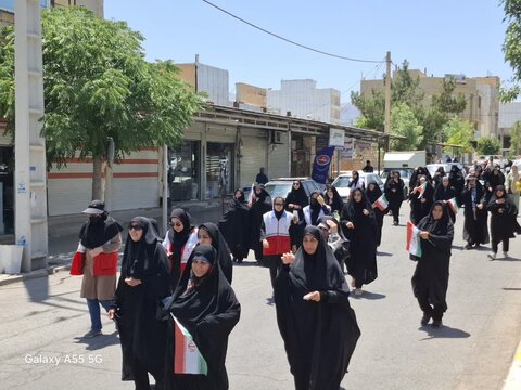 تصاویر/ برگزاری راهپیمایی جمعه های خشم و نصر شهرستان بدره