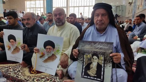 تصاویر/حضور پرشور مردم انقلابی کرخه در جمعه خشم و نصر