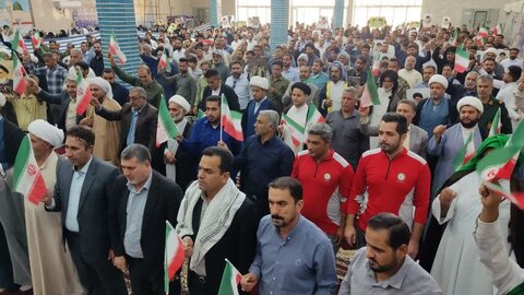 تصاویر/حضور پرشور مردم انقلابی کرخه در جمعه خشم و نصر