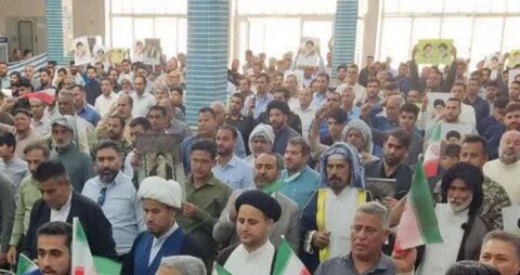 تصاویر/حضور پرشور مردم انقلابی کرخه در جمعه خشم و نصر