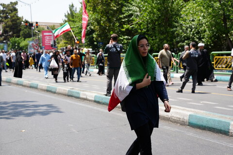 تصاویر / خروش اقشار مختلف مردم تهران در نماز جمعه نصر امروز