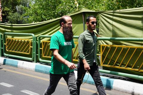 تصاویر / خروش اقشار مختلف مردم تهران در نماز جمعه نصر امروز