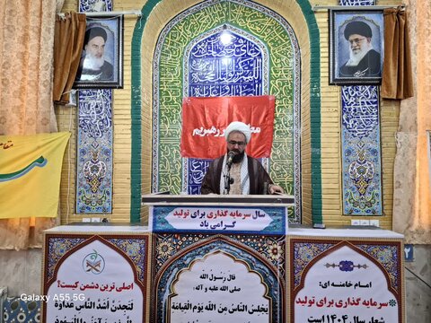 تصاویر/برگزاری نمازجمعه در شهرستان بدره