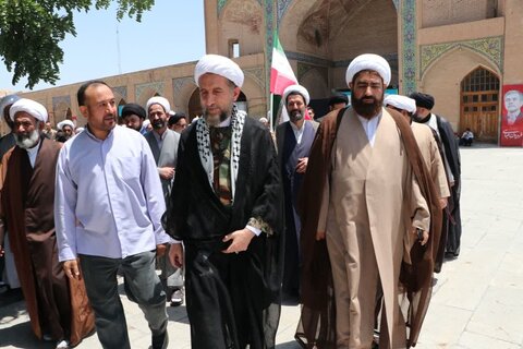 تصاویر / نماز جمعه از قاب دوربین خبرگزاری حوزه قزوین