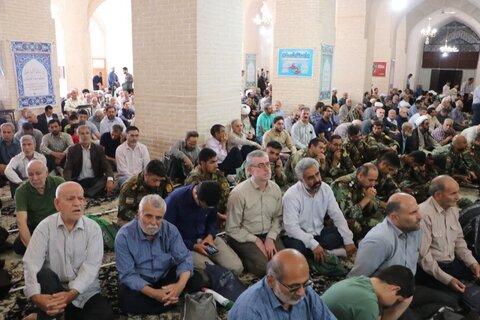 تصاویر / نماز جمعه از قاب دوربین خبرگزاری حوزه قزوین