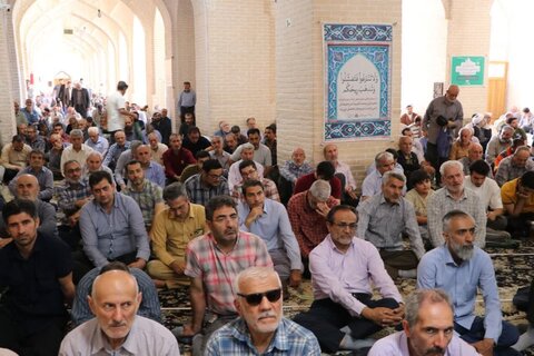 تصاویر / نماز جمعه از قاب دوربین خبرگزاری حوزه قزوین