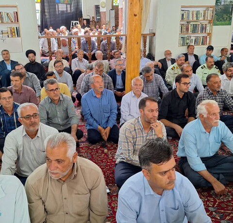 تصاویر/ اقامه نماز جمعه شهرستان عجب شیر