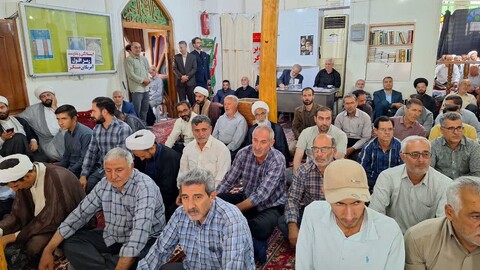 تصاویر/ اقامه نماز جمعه شهرستان عجب شیر