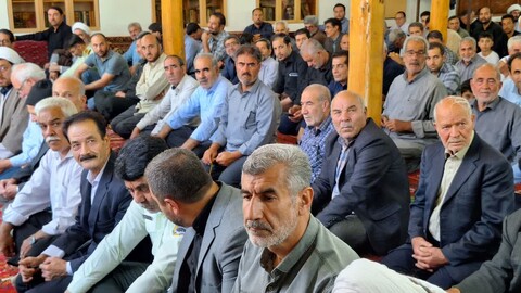 تصاویر/ اقامه نماز جمعه شهرستان عجب شیر