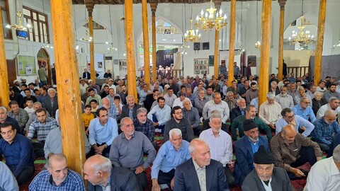 تصاویر/ اقامه نماز جمعه شهرستان عجب شیر
