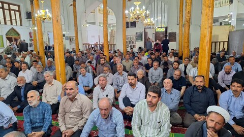 تصاویر/ اقامه نماز جمعه شهرستان عجب شیر