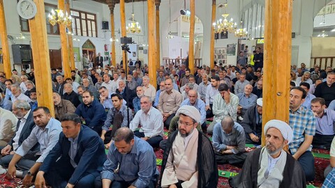 تصاویر/ اقامه نماز جمعه شهرستان عجب شیر