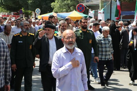 تصاویر / حضور پرشور مردم قزوین  در راهپیمایی جمعه «خشم ونصر »