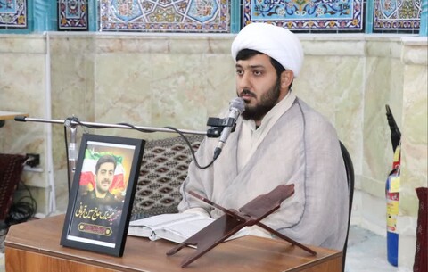 گرامیداشت پاسدار شهید حسین قربانی در نظرآباد