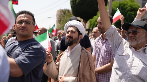 حضور با شکوه مردم شهرستان فردیس در جمعه نصر و خشم