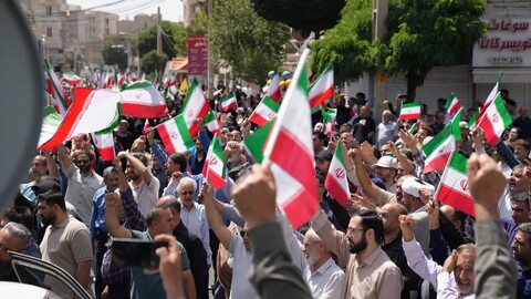 حضور با شکوه مردم شهرستان فردیس در جمعه نصر و خشم