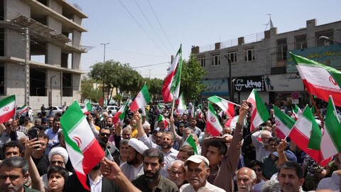 حضور با شکوه مردم شهرستان فردیس در جمعه نصر و خشم