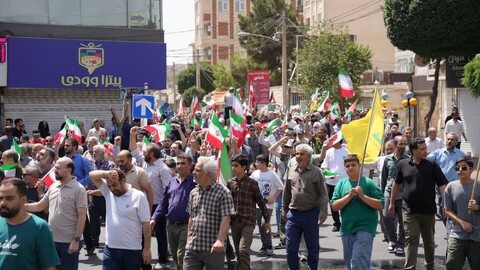 حضور با شکوه مردم شهرستان فردیس در جمعه نصر و خشم