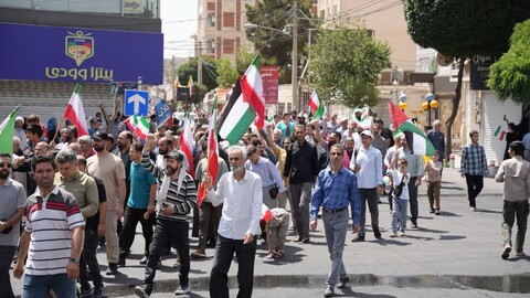 حضور با شکوه مردم شهرستان فردیس در جمعه نصر و خشم