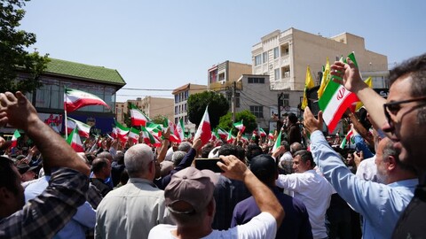 حضور با شکوه مردم شهرستان فردیس در جمعه نصر و خشم