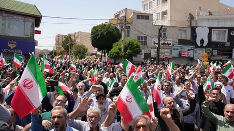 حضور با شکوه مردم شهرستان فردیس در جمعه نصر و خشم