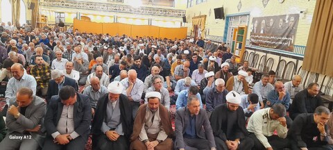 تصاویر/ اقامه نماز جمعه شهرستان اسکو