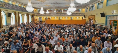 تصاویر/ اقامه نماز جمعه شهرستان اسکو