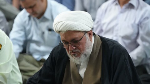 حضور جمعی از روحانیون شهرستان فردیس در نماز جمعه