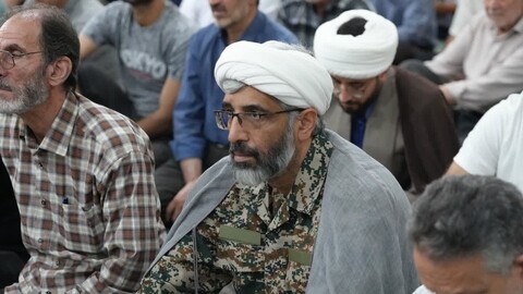 حضور جمعی از روحانیون شهرستان فردیس در نماز جمعه