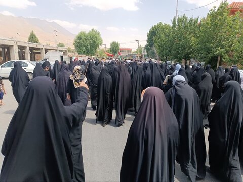 تصاویر/خروش مردم شهرستان  شازند در محکومیت تجاوز به ایران