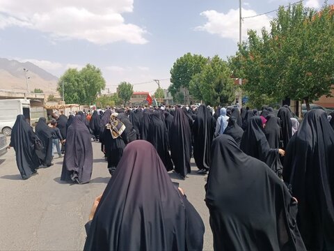 تصاویر/خروش مردم شهرستان  شازند در محکومیت تجاوز به ایران