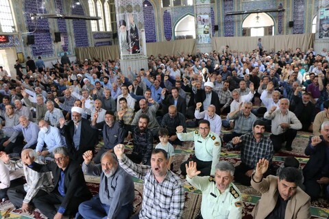 تصاویر/ اقامه نماز جمعه شهرستان خرمدره