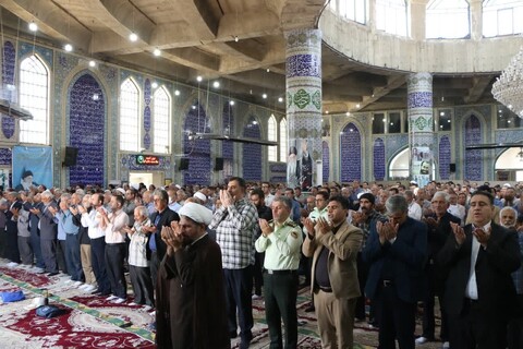 تصاویر/ اقامه نماز جمعه شهرستان خرمدره