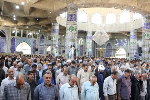 تصاویر/ اقامه نماز جمعه شهرستان خرمدره